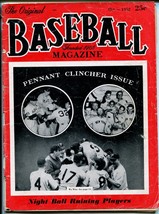 Baseball Magazine 10/1952-Pennant Clinchers-Rogers Hornsby-info-pix-MLB-G - $24.25