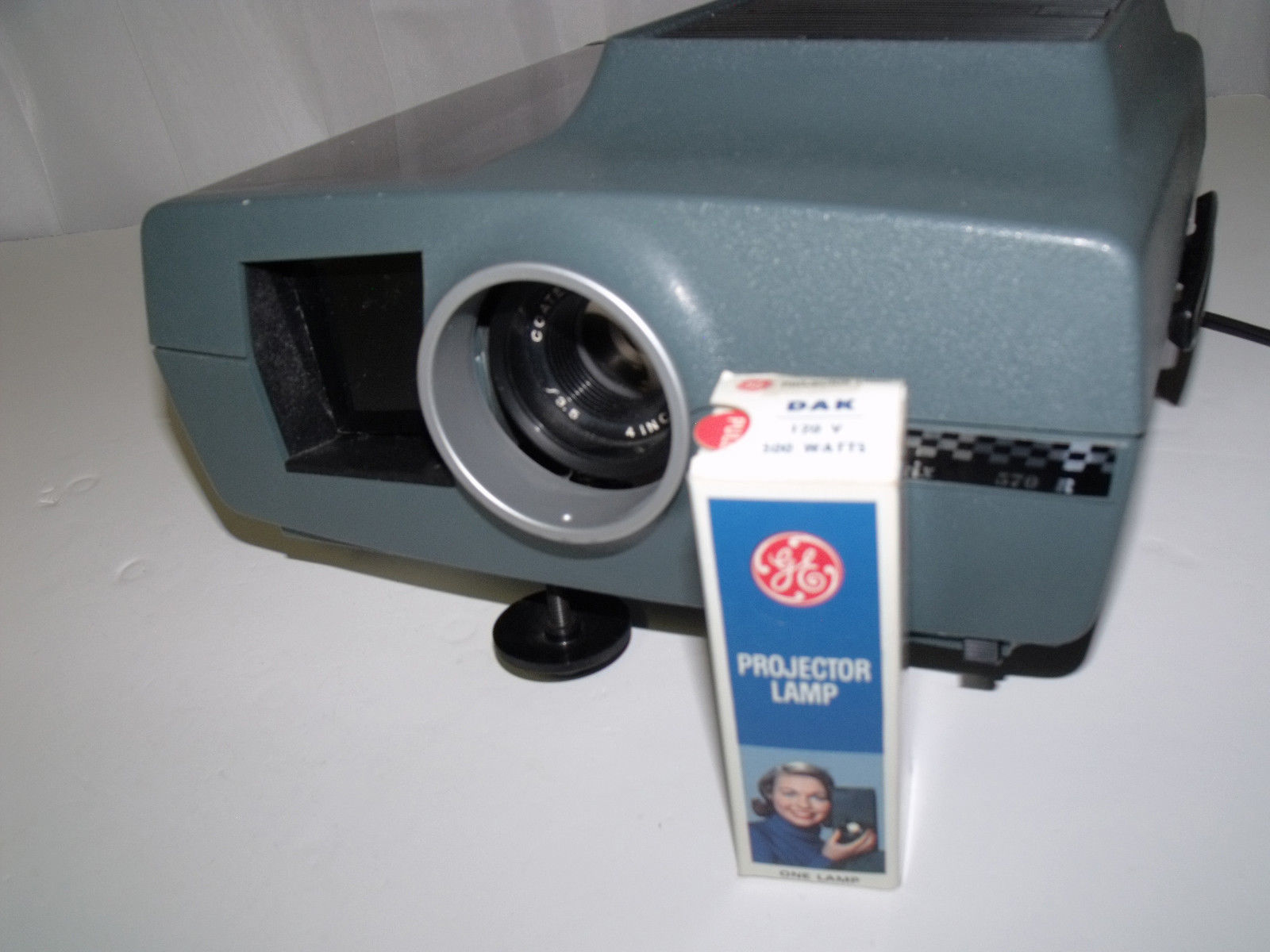 Vintage Sawyer Grand Prix 570R Slide Projector F/3.5 Lens *EXTRA NEW ...