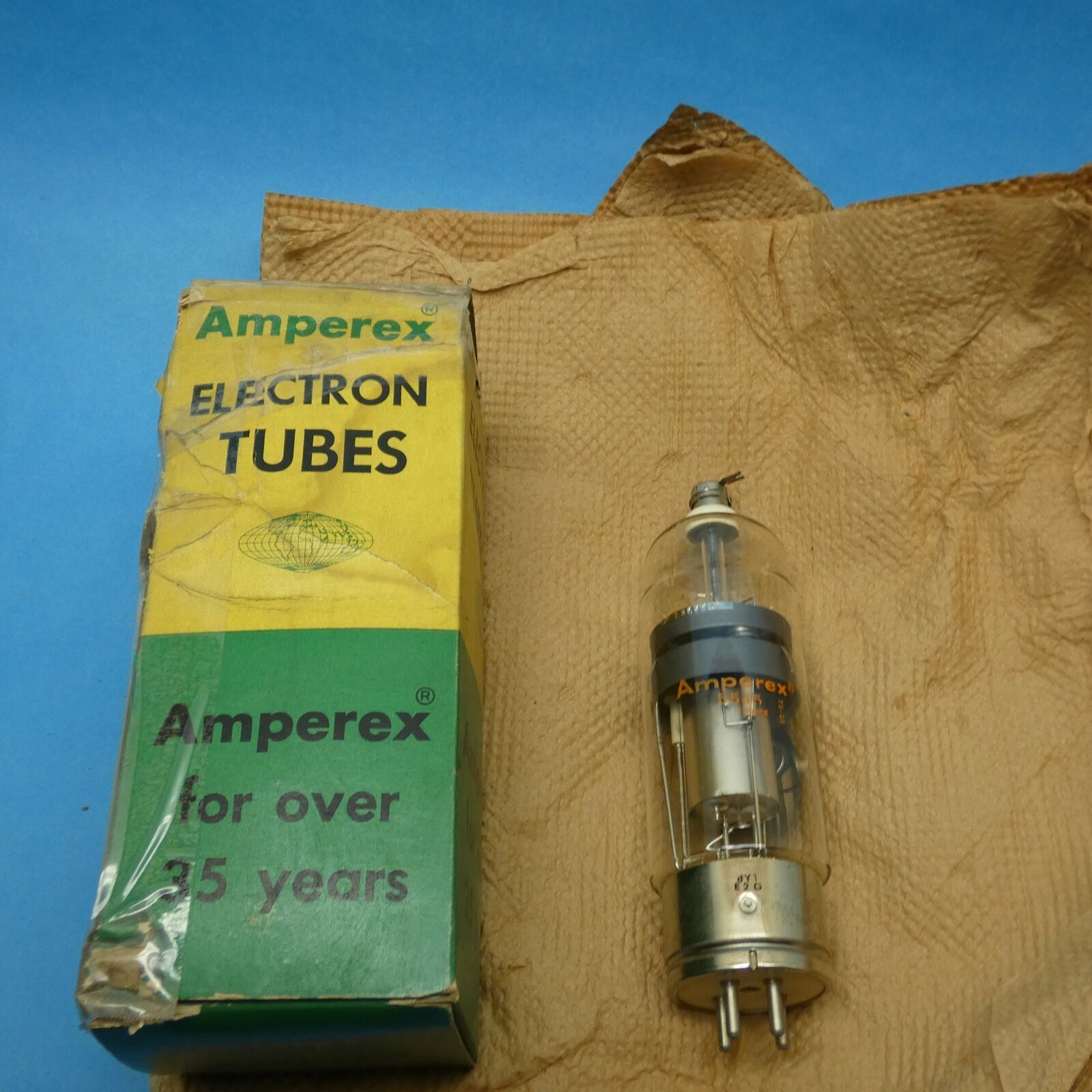 Amperex 5545 Inert Gas Xenon Triode Thyratron Vacuum Tube New - Vintage ...