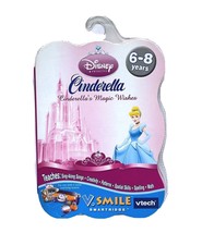 VTECH VSmile Smartridge Disney Cinderella Magic Cartridge Game Learning ... - $9.89