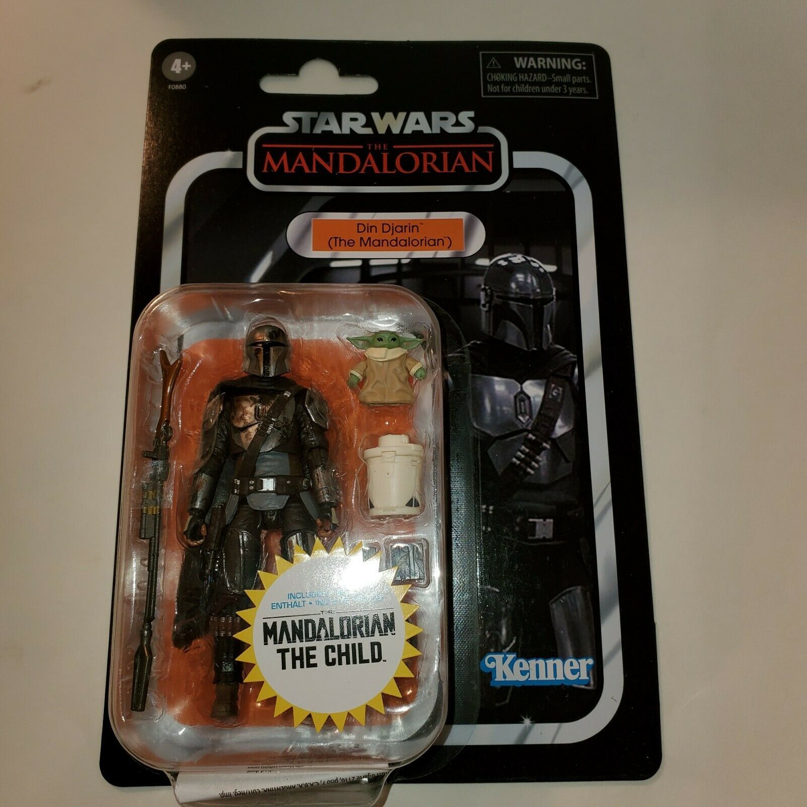 Star Wars Vintage Collection Din Djarin Mandalorian & The Child Walmart ...