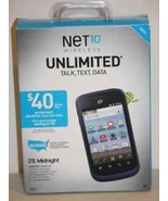 New! Net10 Wireless ZTE Midnight Z768G Cellular Smartphone - $39.99