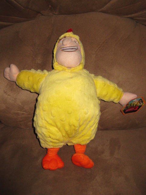 CLOUDY WITH A CHANCE of MEATBALLS CHICKEN SUIT New Licensed Plush NWT ...