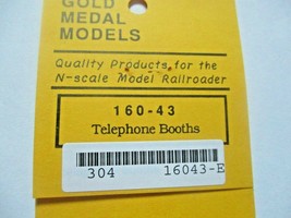 Gold Medal Models # 160-43 Telephone Booths N-Scale image 2