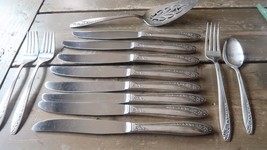 Vintage STARLIGHT by Wm Rogers IS Silverplate Knives Forks Etc. - $14.26