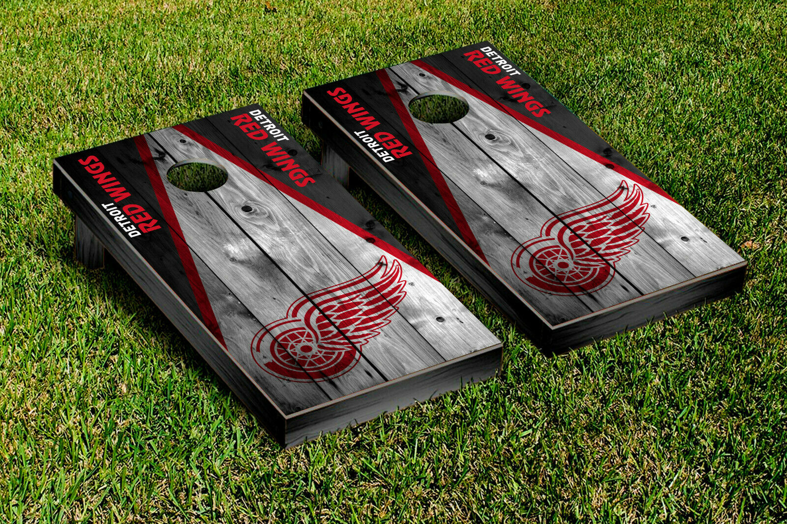 Detroit Red Wings Cornhole Wrap Vinyl Sheets For Wrapping Cornhole ...