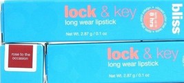 3 Bliss Lock & Key Vibrant Up To 8 Hr Long Wear Lipstick In Rose To The Occasion