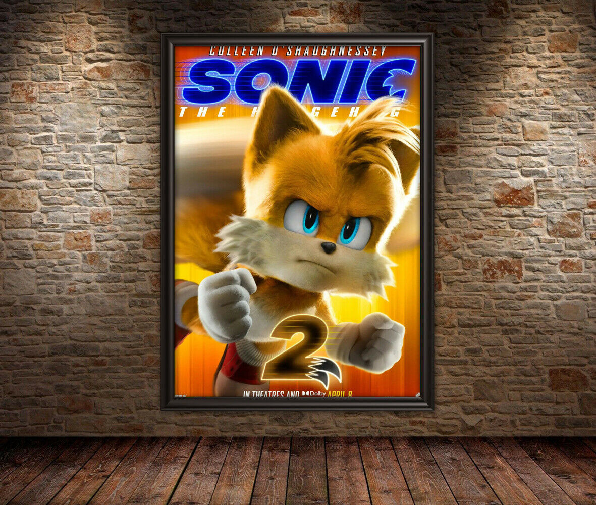 sonic movie 2 tails poster