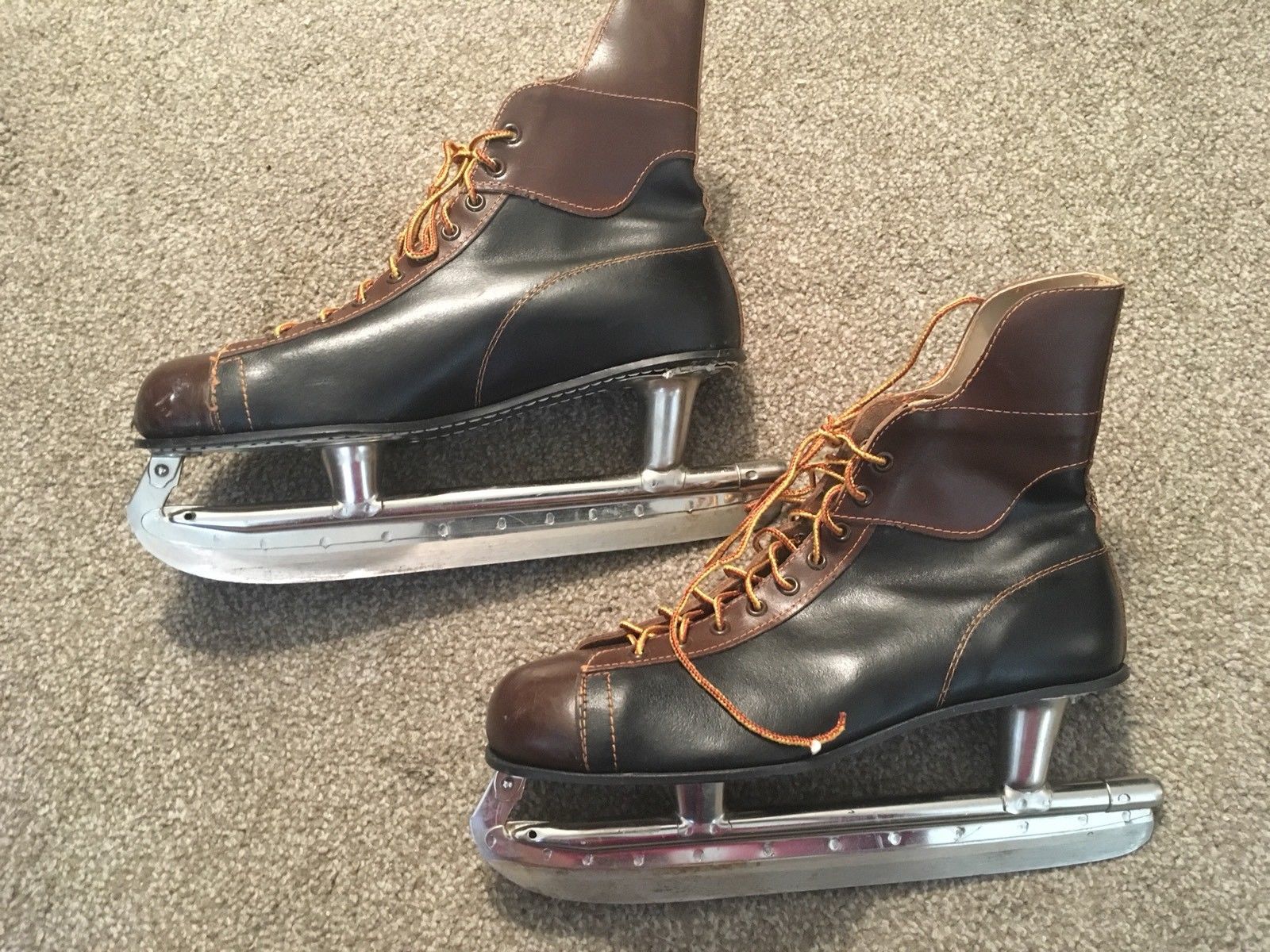 mens leather ice skates