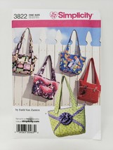 Simplicity Tote Bag Pattern #3822 - $8.79