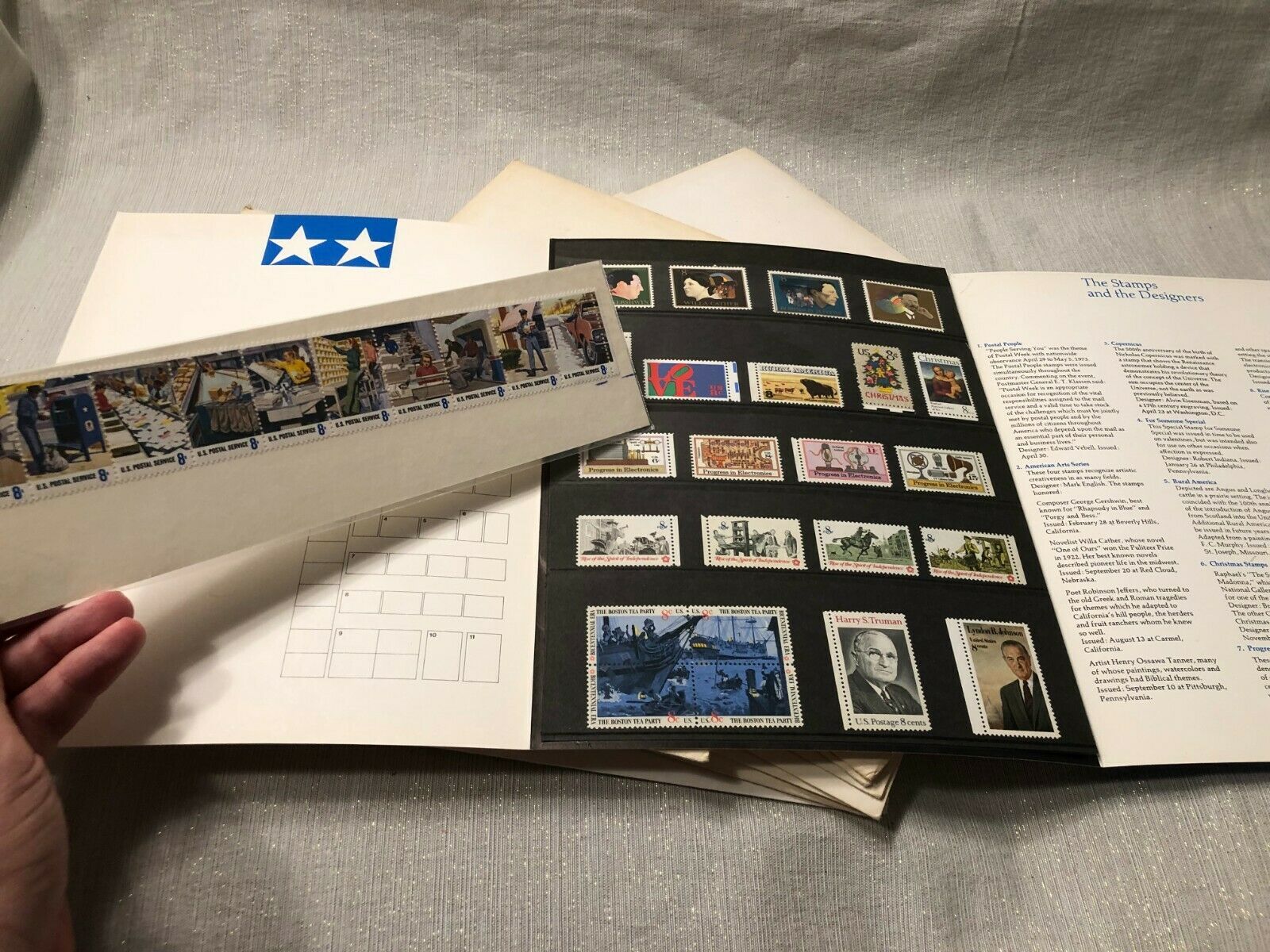 19721982 (11) US Postal Service Commemorative Stamp Year Sets Mint