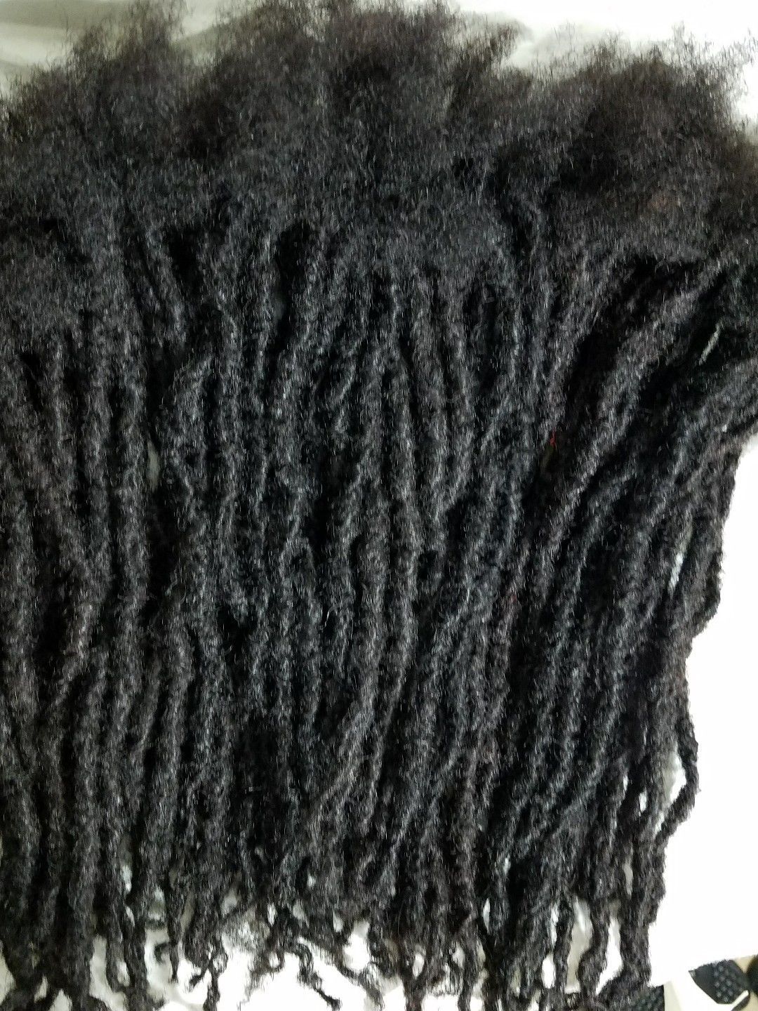 100% Human Hair Locks handmade Dreadlocks 20 pieces 13 twin dreads