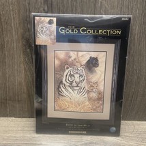 Dimensions Gold Eyes In the Wild  Tigers #35052  2001 Cross Stitch Kit New - $34.00