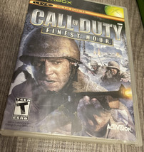 Original XBox Call Of Duty The Finest Hour - $7.84