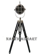  NauticalMart Royal Nautical Chrome Finish Adjustable Tripod Floor Lamp  