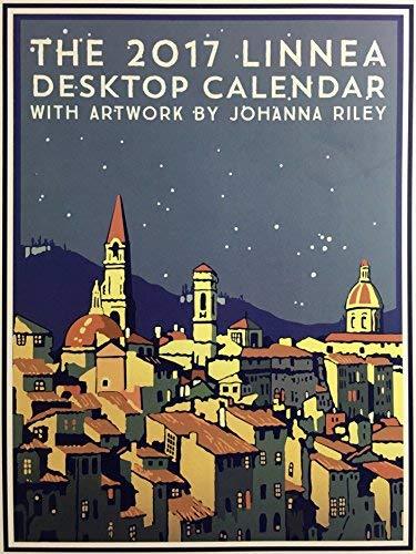 Linnea Design 2017 Desktop Calendar 5 X 7 Inches Art by Johanna Riley