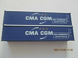Jacksonville Terminal Company # 405346 CMA CGM (eco container) 40' Container (N) image 1