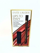 estee lauder lips to envy lip sculpting duo lipstick envious lip pencil nude - $12.88