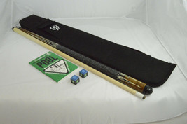 McDermott Billiards Deluxe Pool Cue Stick with Free Case Chalk Rule Book KIT3 - $115.00