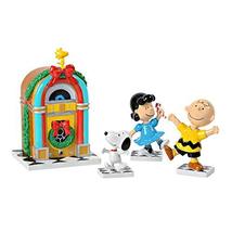 Department 56 Peanuts Juke Box Party Set of 4 Musical Figuries, 7.25", Multicolo - $49.45