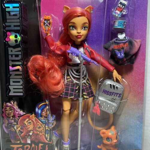 Monster High Toralei Reboot 2022 With Sweet Fangs and Accessories Ready to Ship