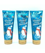 Bath and Body Works Frosted Coconut Snowball 8oz Body Cream 3-Pack - $32.26