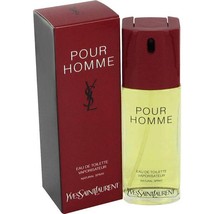 Yves Saint Laurent YSL Pour Homme Cologne 3.3 Oz Eau De Toilette Spray image 2