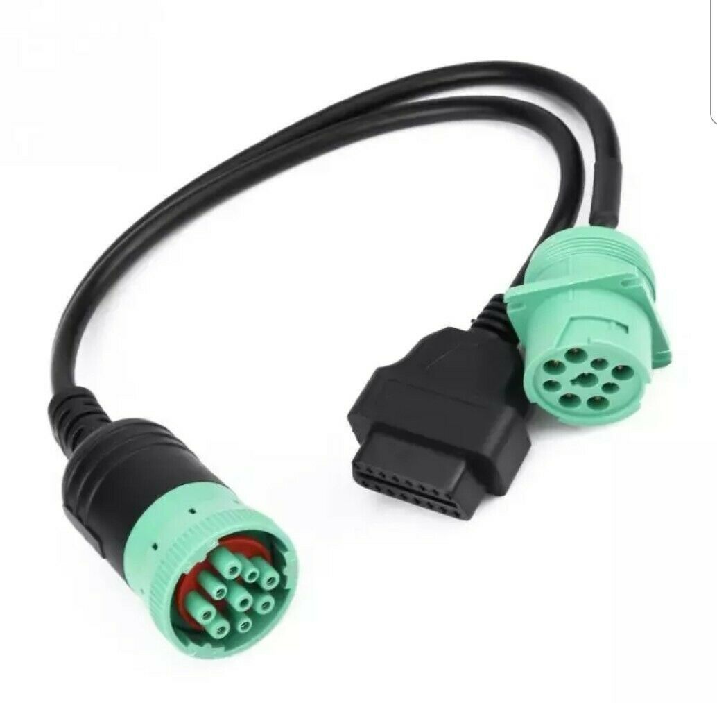 NEXIQ USB LINK 402048 Adapter Atari 6 and 9 Pin Y Deutsch Cable  1 Meter READ 