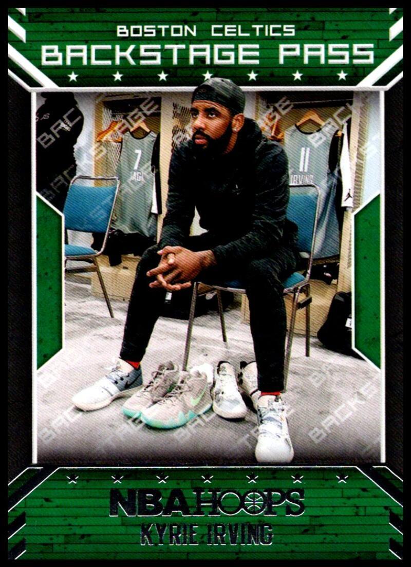 2018-19 Panini Hoops Back Stage Pass #BSP-4 Kyrie Irving NM-MT Boston Celtics