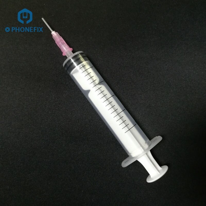 Flux Syringe Glue Liquid Dispenser 10CC Syringe SMT SMD PCB Solder Flux ...