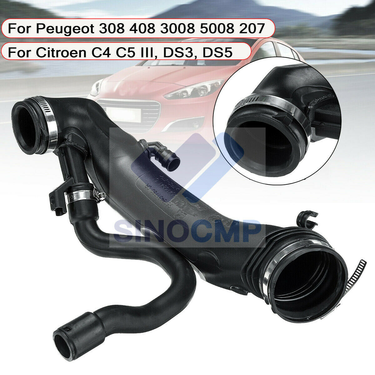 Air Intake Turbo Hose For Citroen For Peugeot 207 3008 308 5008 508 RCZ