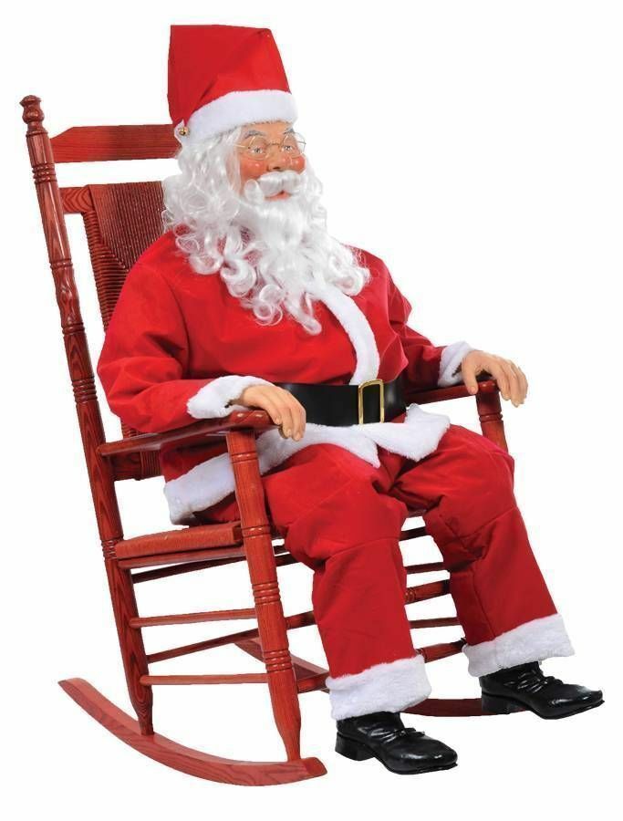 Life Size Animated Rocking Chair Christmas And 50 Similar Items