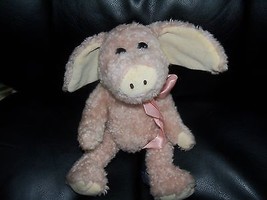Boyds Bears Pink Jointed Pig Plush Stuffed Animal Retired 11&quot; Vintage - $26.35