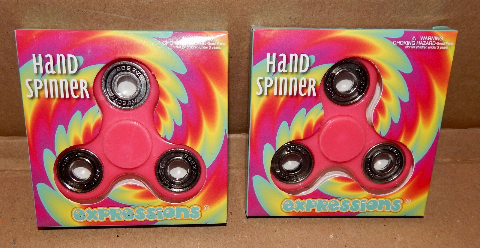 5x Stress Relief Hand Spinner and Spinning Fidget 5 colors 