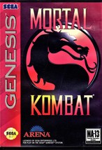 Mortal Kombat (Sega Genesis Game, 1993) - $12.00