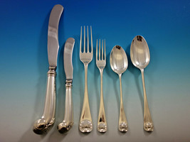 Williamsburg Shell by Stieff Sterling Silver Flatware Set Service 72 pcs Dinner - $6,831.00