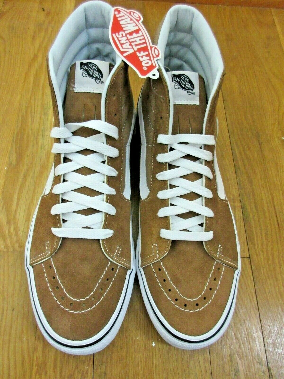 vans old skool tigers eye true white
