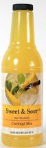 1 Bottles Sysco 33.8 Oz Sweet & Sour Tangy Citrusy Flavor Classic Cocktail Mix - $11.99