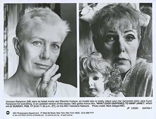 Vanessa Redgrave Lynn Redgrave Whatever Happened to Baby Jane 7x9 ...