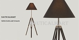 Tripod Floor Lamp In Black By Nauticalmart