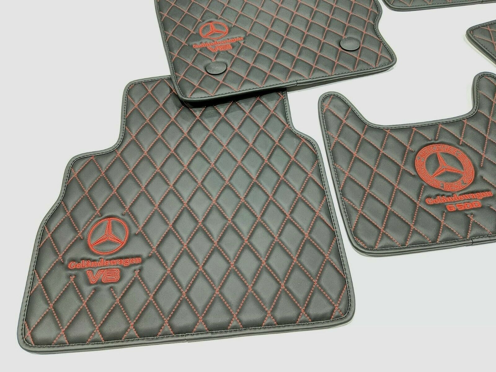 2019 Mercedes G550, Amg G63 custom Eco Leather Floor Mats in Various
