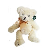 The Bearington Collection Baby Bramwell Plush Cream Teddy Bear 7 Sitting - £16.79 GBP