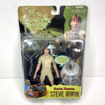The Crocodile Hunter Steve Irwin Action Figure Snake Rescue Vntg Toy New - READ - $34.64