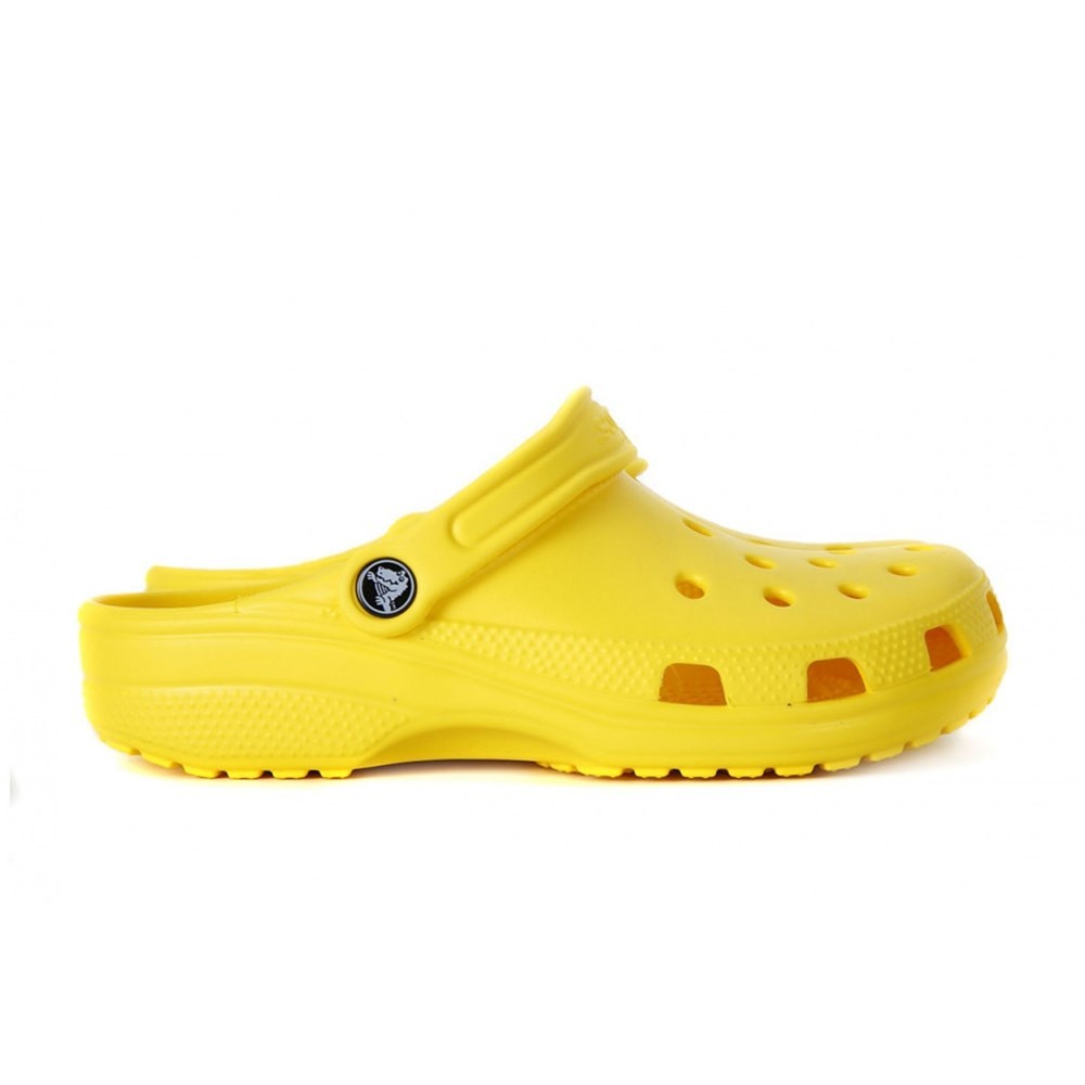 Crocs Shoes Classic Lemon, 10001LEMON - Slippers