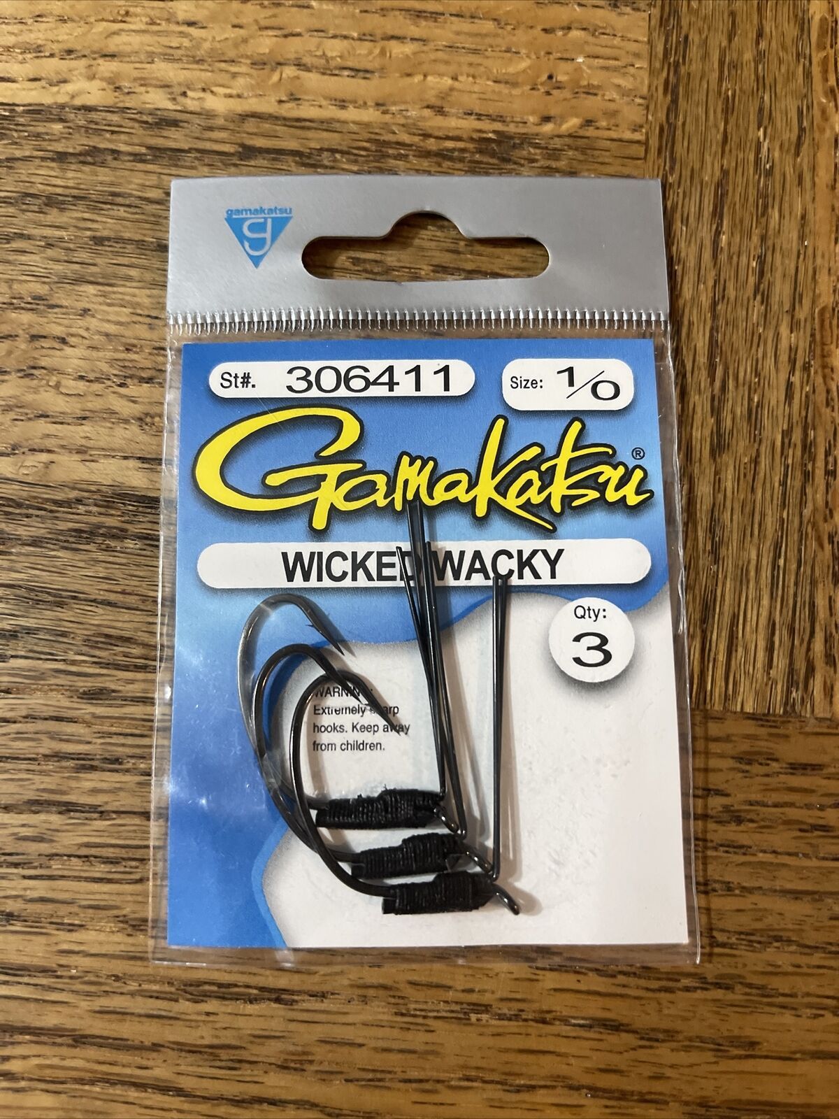Gamakatsu Wicked Wacky Hook Size 1/0