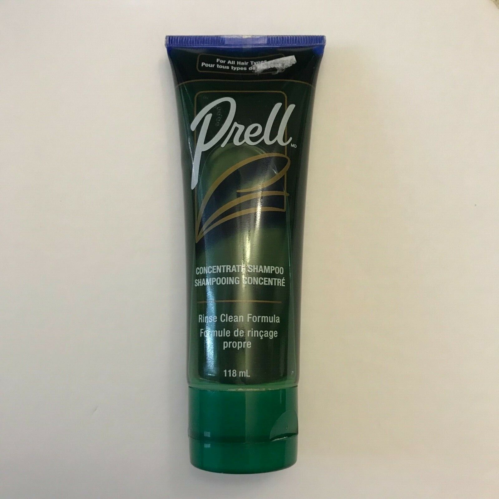 Prell Shampoo Concentrate Tube Rinse Clean Formula 4oz 118ml All Hair