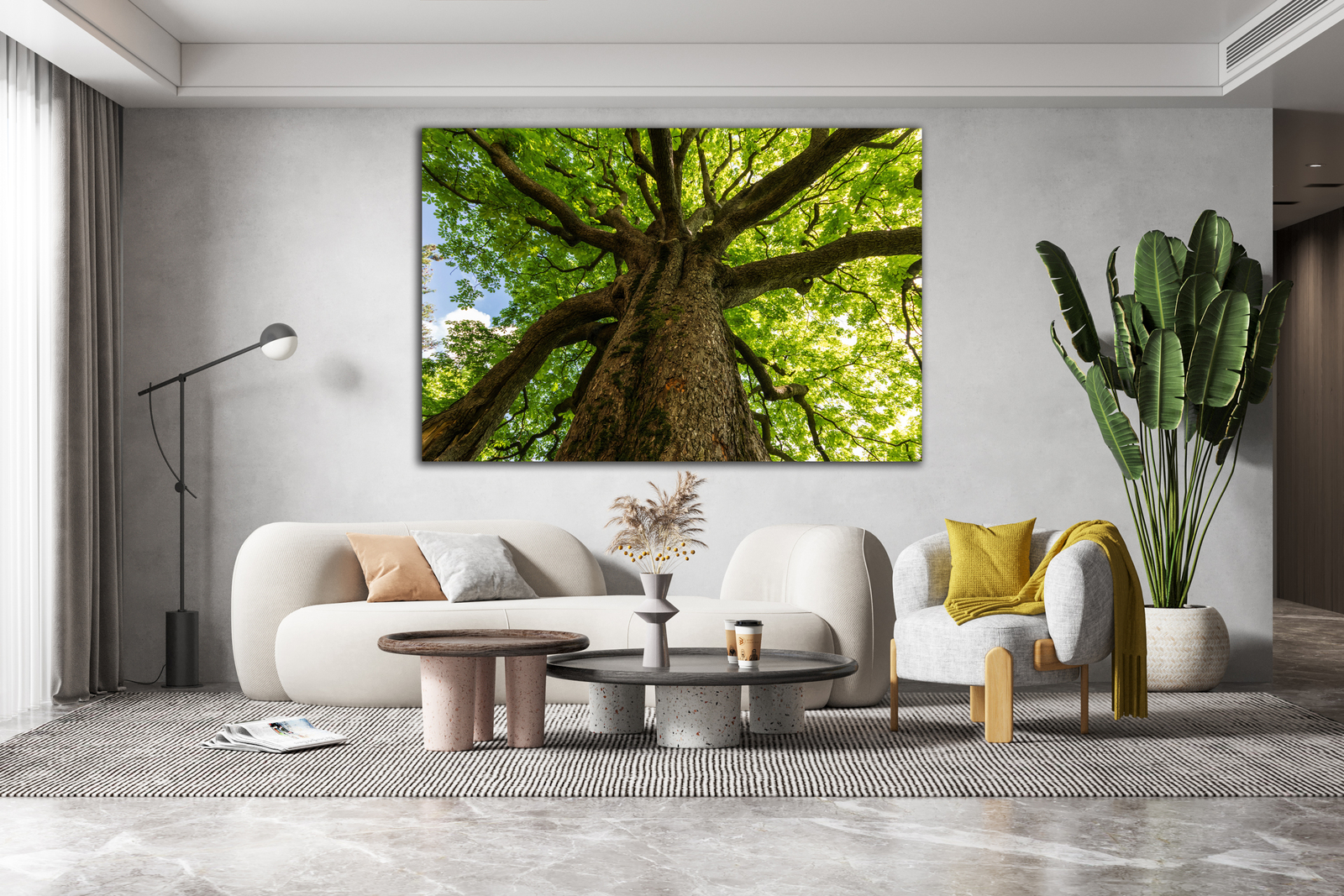 Tree Branch Wall Art Tree Poster Tree Branch Abstract Tree Print Large