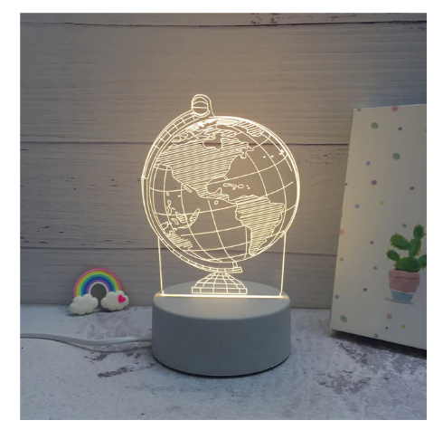 3D LED Lamp Creative Night Lights Novelty Night Lamp Table Lamp For Home 6