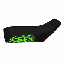 Yamaha Grizzly 600 98-02 Green Flame ATV Seat Cover #M205444 - $31.90