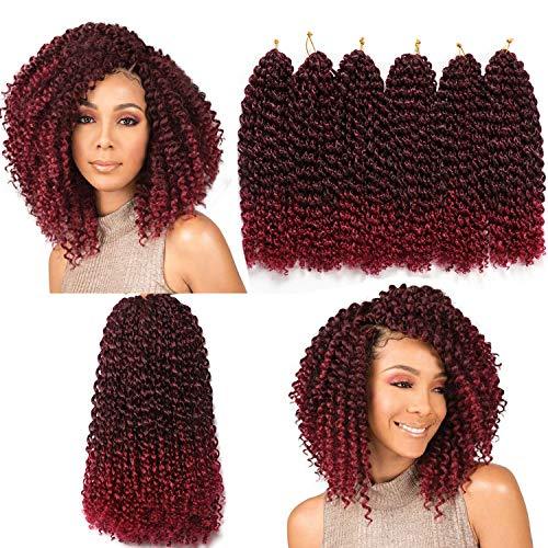 12 Inch Marlybob Crochet Hair 6 Small Packs/lot Crochet Braids Jerry ...